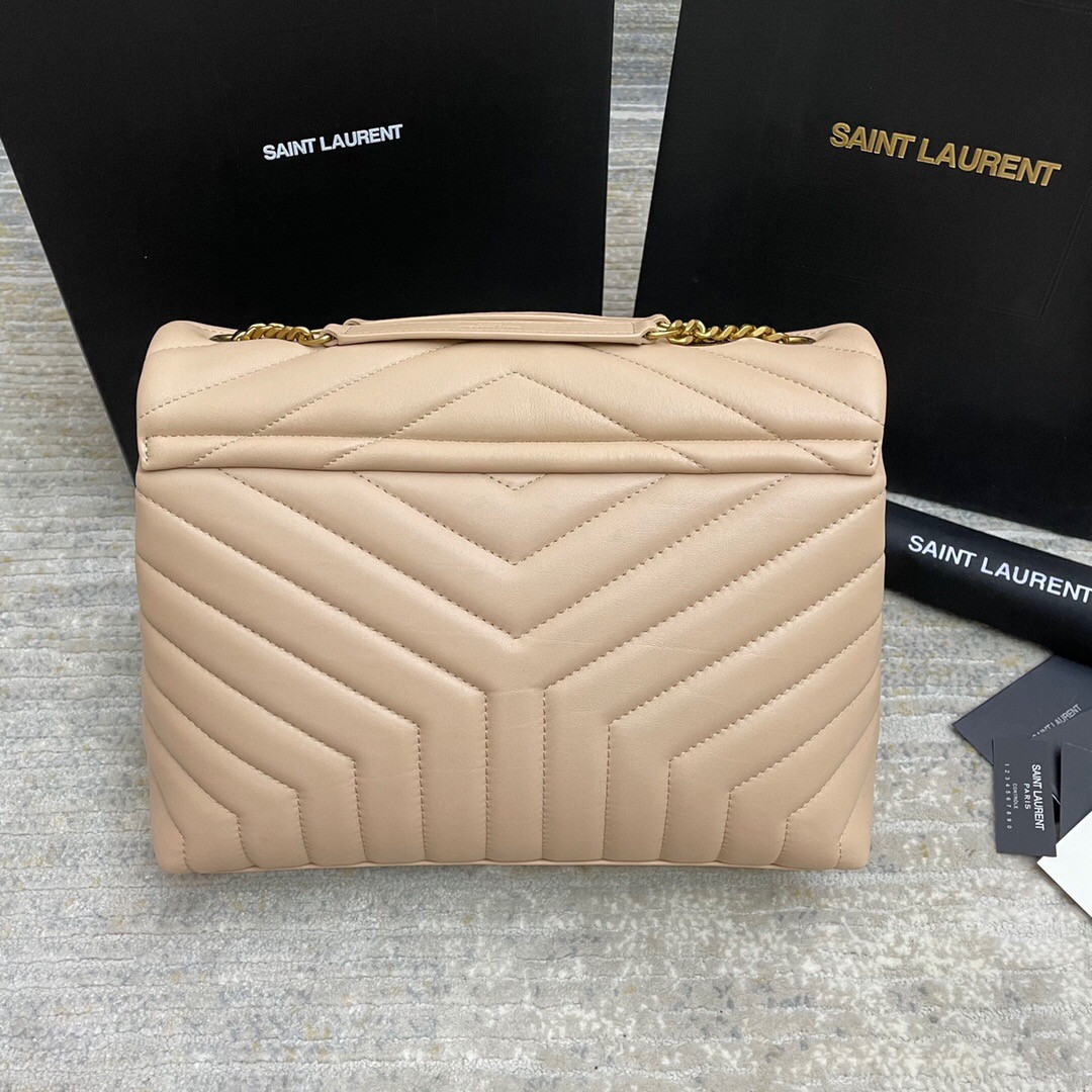 YSL LOULOU MEDIUM IN QUILTED LEATHER 32x22x9cm - Image 10