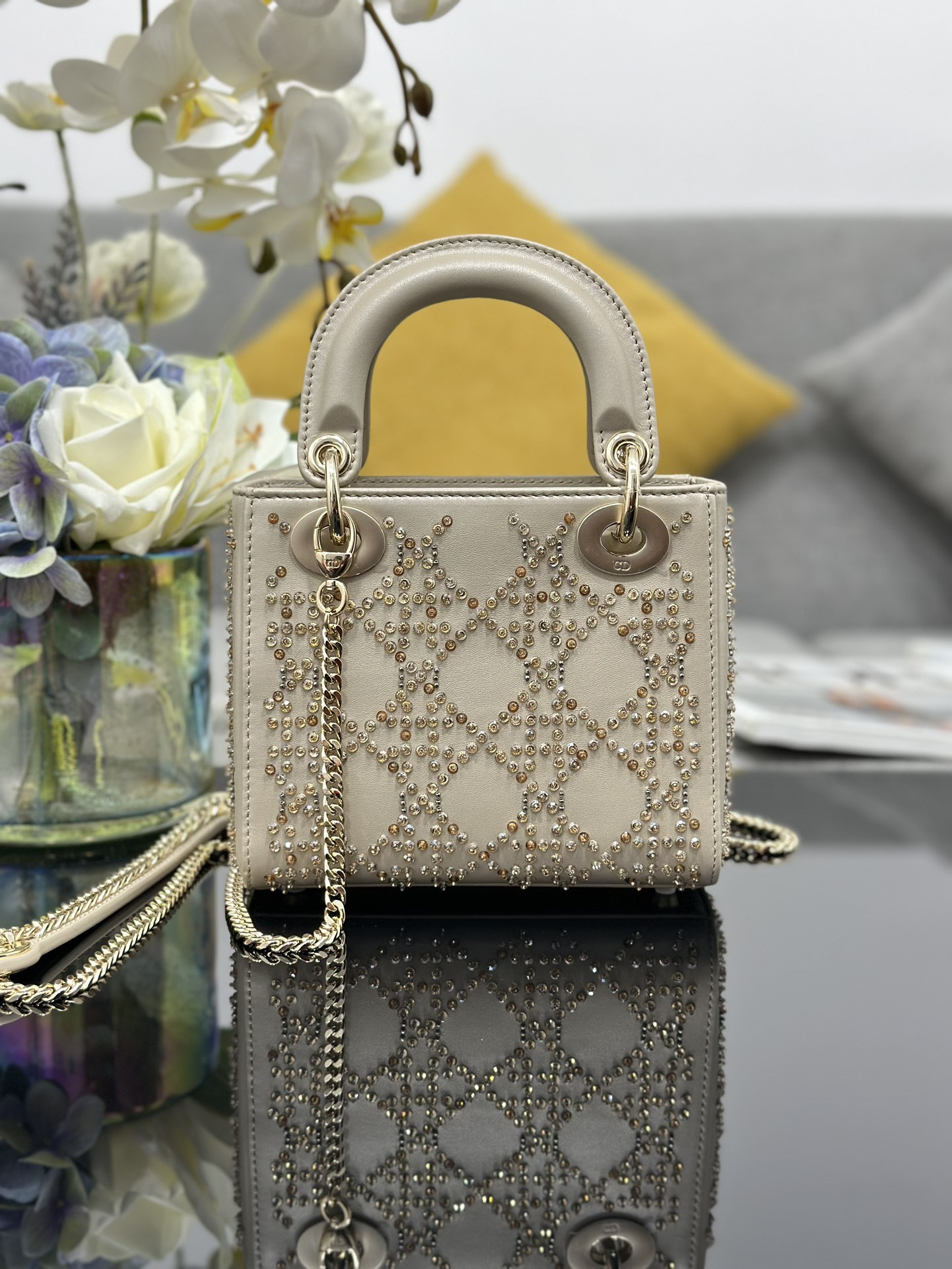 Dior Mini Lady Dior 17 x 15 x 7cm - Image 3