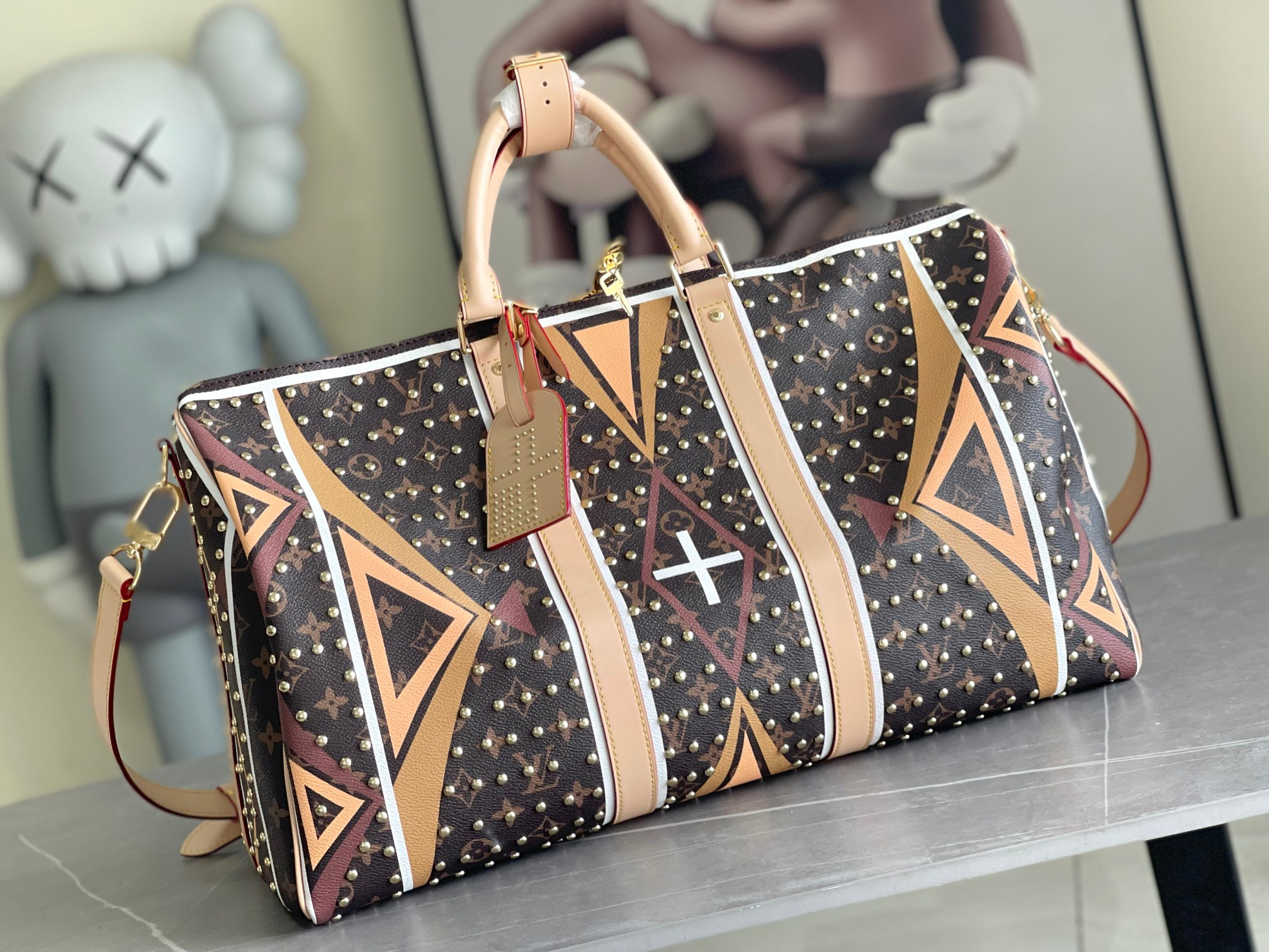 LV keepall Bandoulière 50 M11577 50.0 x 29.0 x 23.0cm