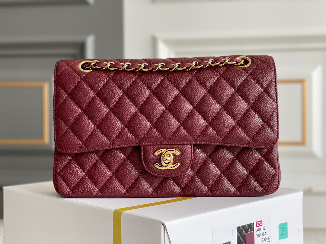 CHANEL CLASSIC HANDBAG 15.5 × 25.5 × 6.5 cm - Image 2