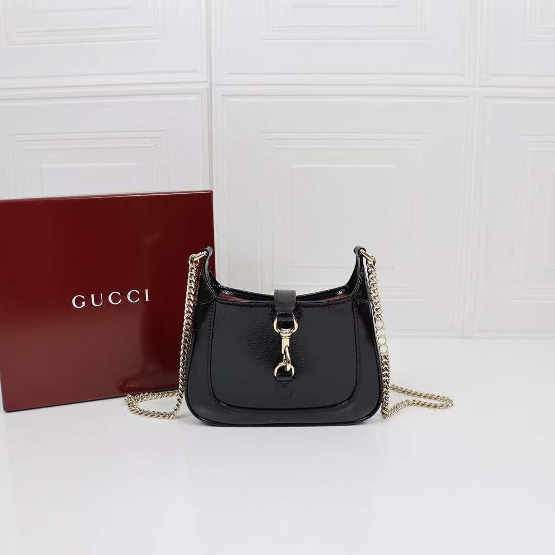 GUCCI JACKIE NOTTE MINI BAG 7.7 x 7.1 x 1.4 - Image 2