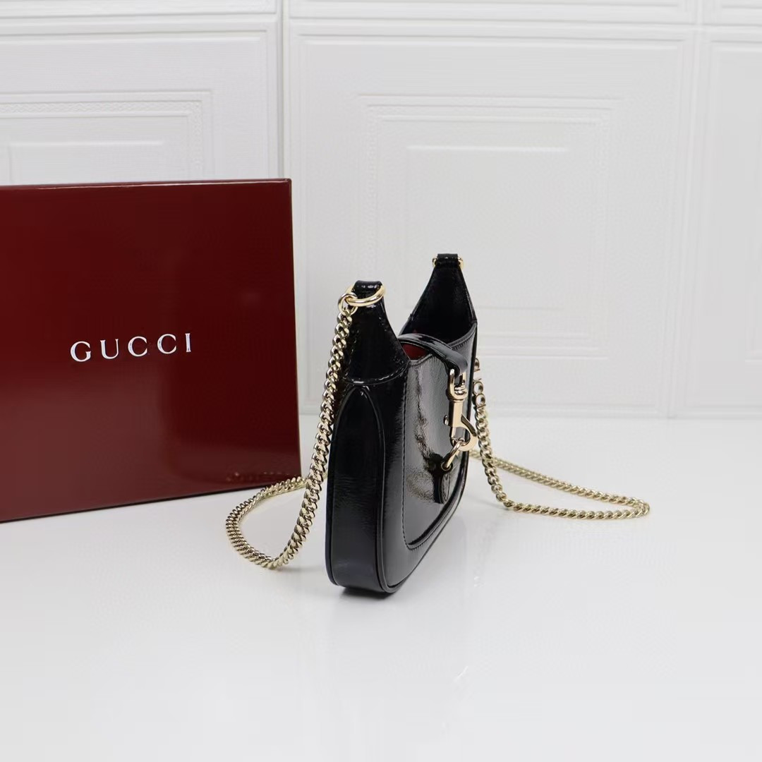 GUCCI JACKIE NOTTE MINI BAG 7.7 x 7.1 x 1.4 - Image 3