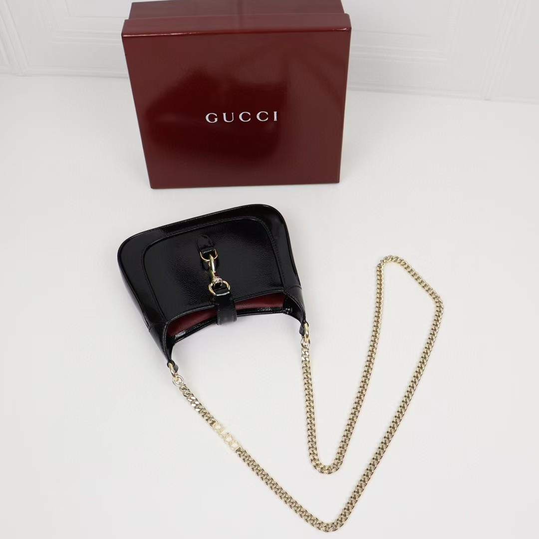 GUCCI JACKIE NOTTE MINI BAG 7.7 x 7.1 x 1.4 - Image 6