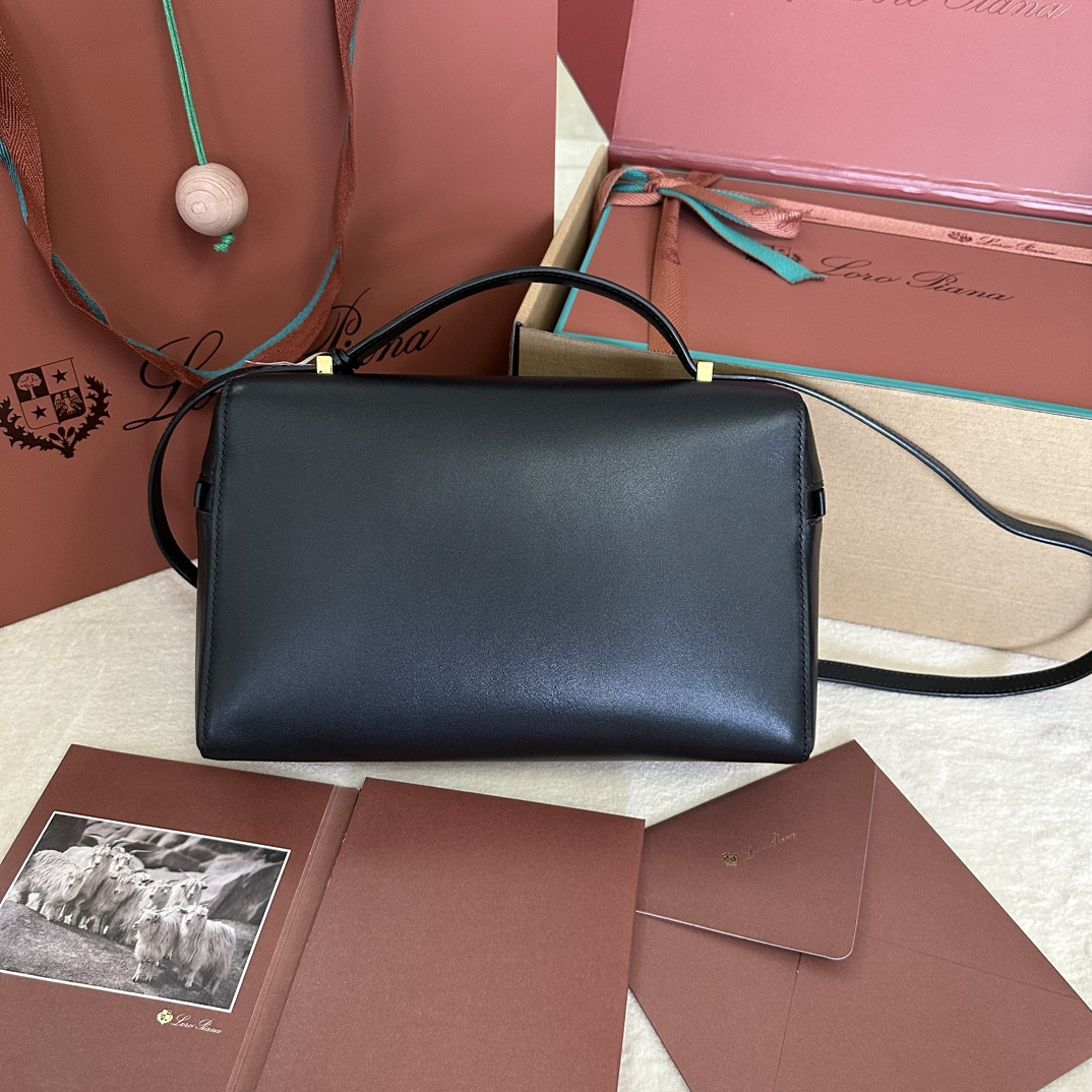 Loro Piana Extra Pocket L27 Ostrich Leather FAN4043 (27*16*10cm) - Image 3