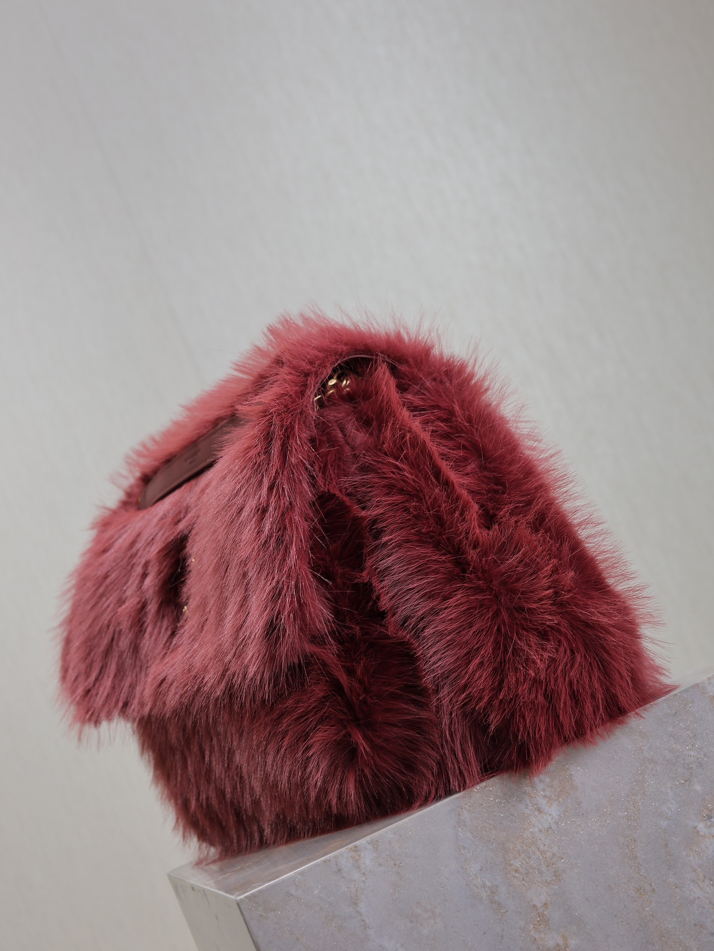 YSL NIKI LARGE IN SHEARLING 32x23x9cm - Image 6