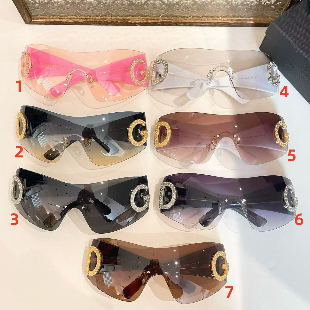 Dolce Gabbana Glasses DG2298B 60-13-150 - Image 2