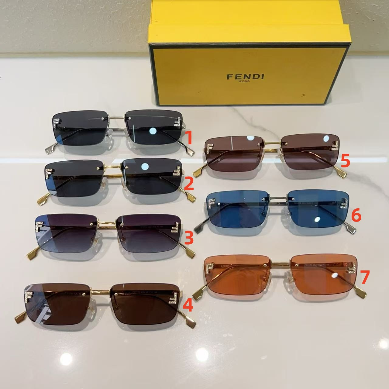 FENDI Glasses FE4172US - Image 2