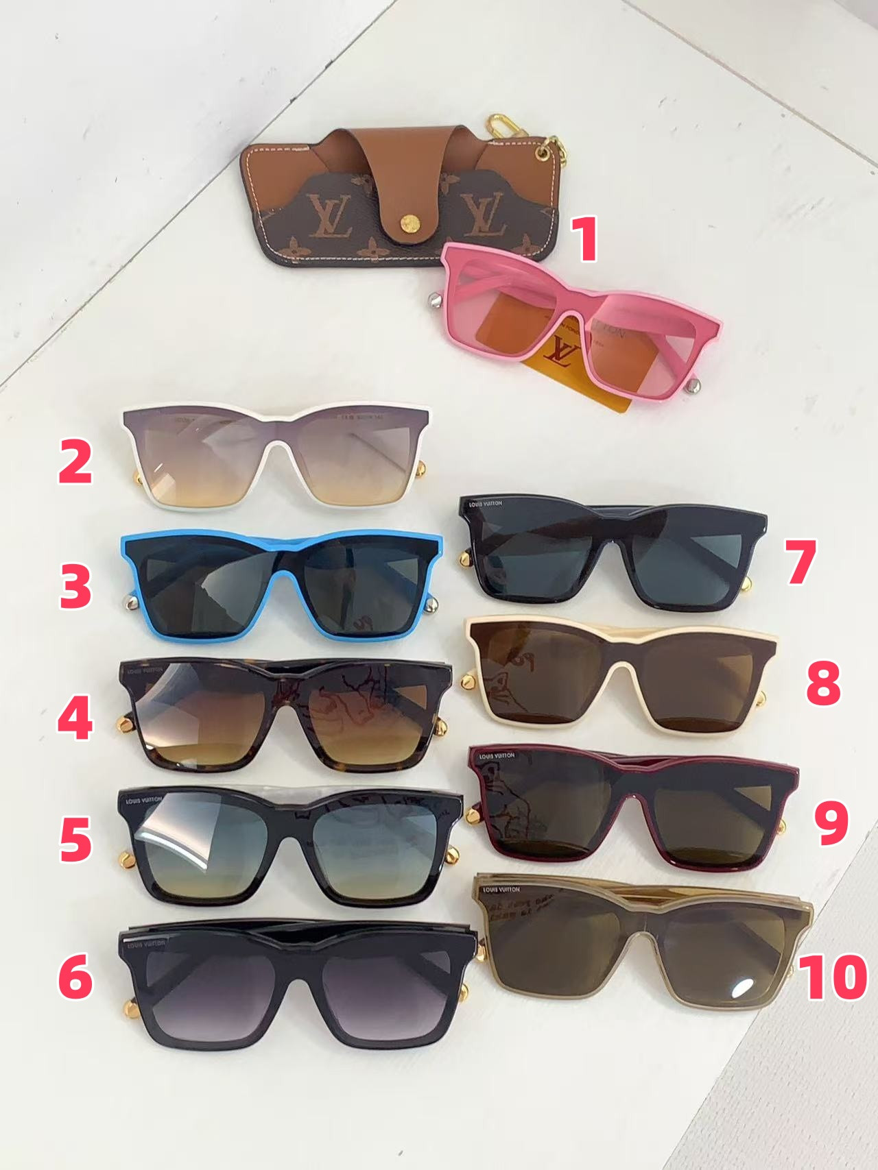 Louis Vuitton Script Square Sunglasses Z2970W - Image 2
