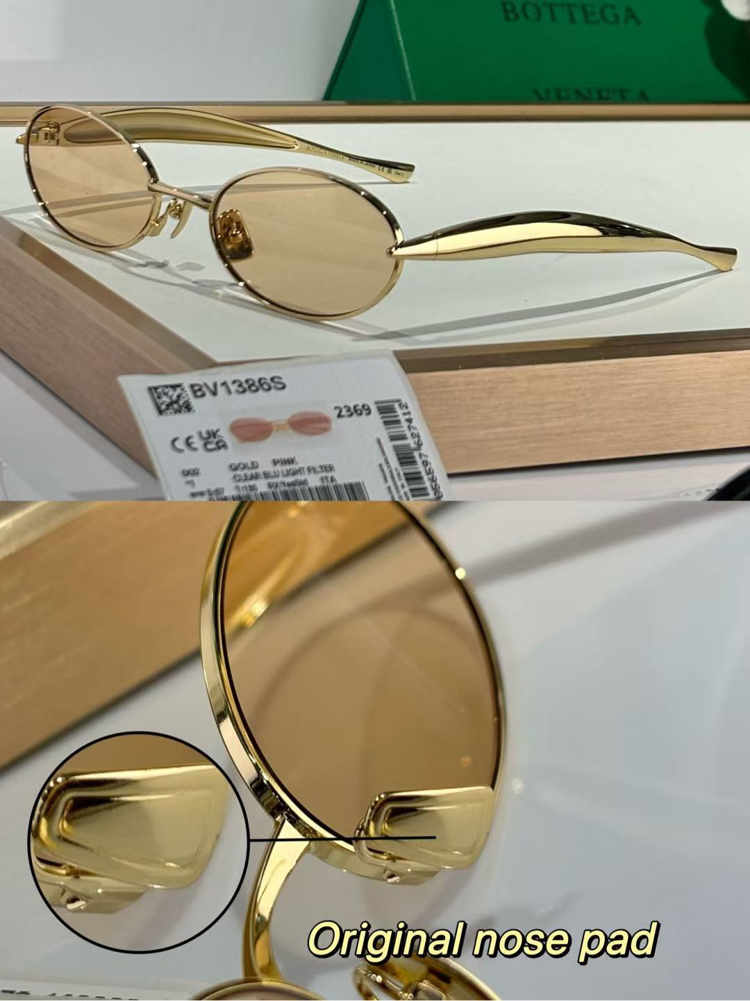 Bottega Veneta Glasses BV1386S - Image 4