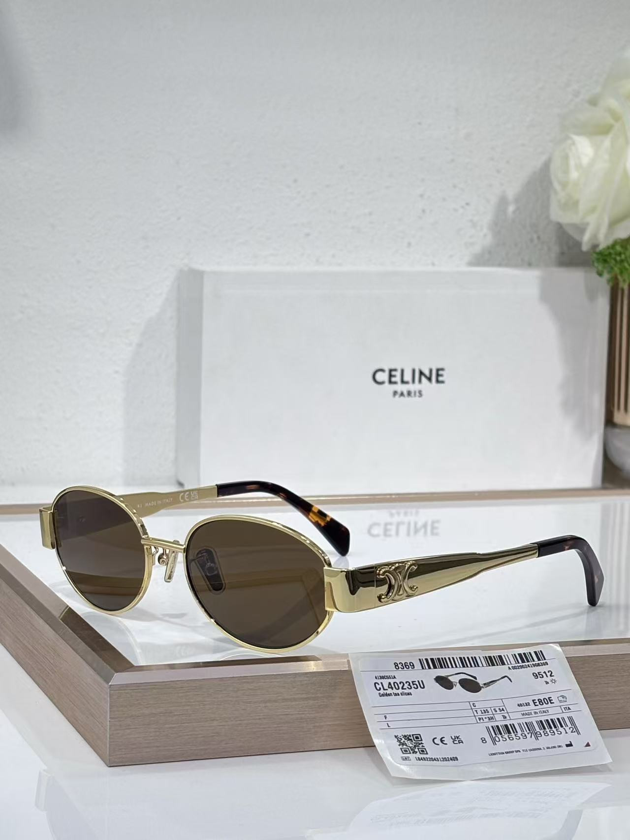 Celine Glasses CL40235U 54-18-135 - Image 7