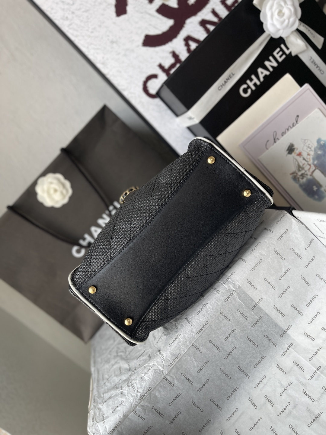 CHANEL MASTER 25 SMALL HANDBAG BRAID AS5293 (30*26*14cm)## - Image 6