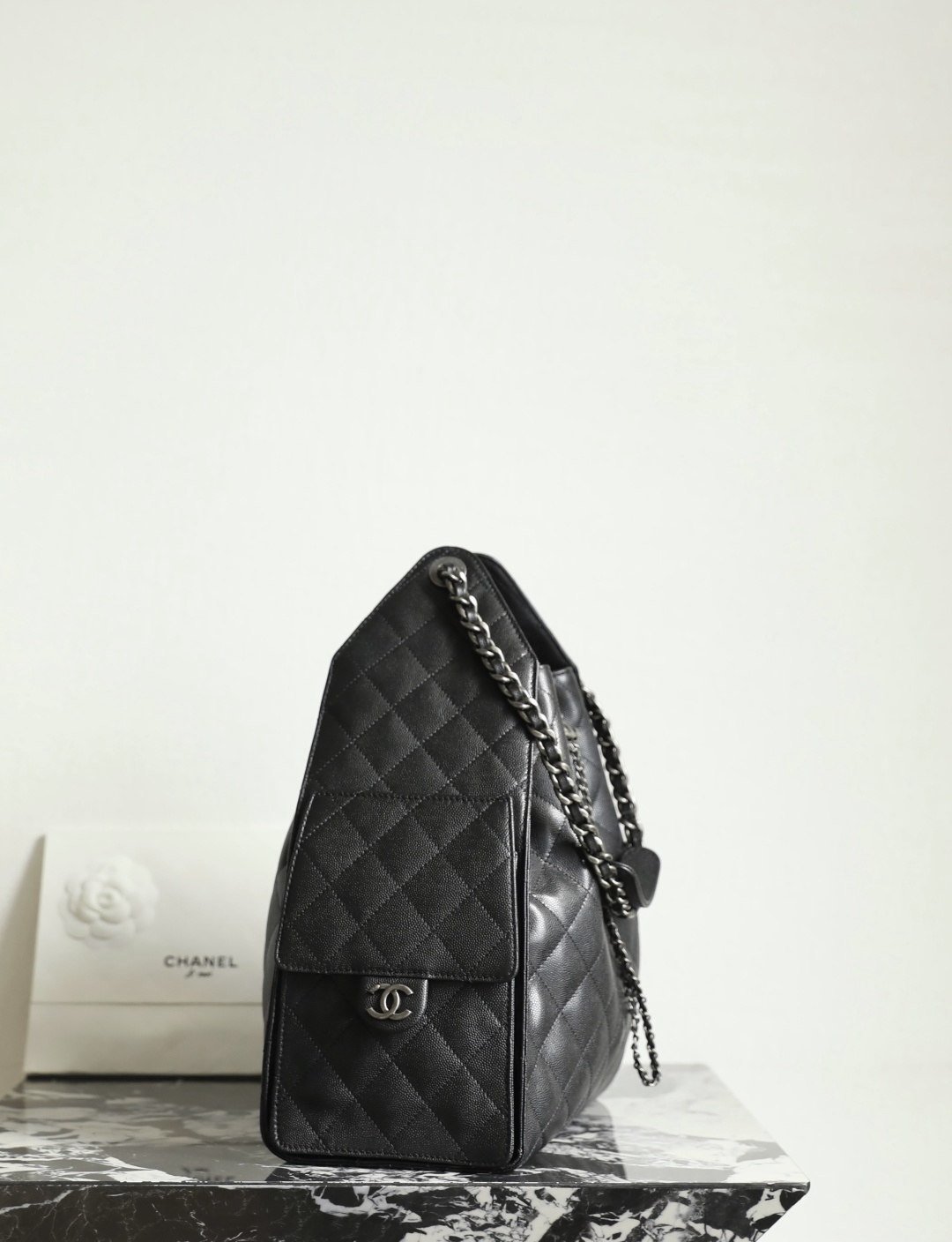 CHANEL MASTER 25 MEDIUM HANDBAG AS5311 21 (40*30*15cm) - Image 3