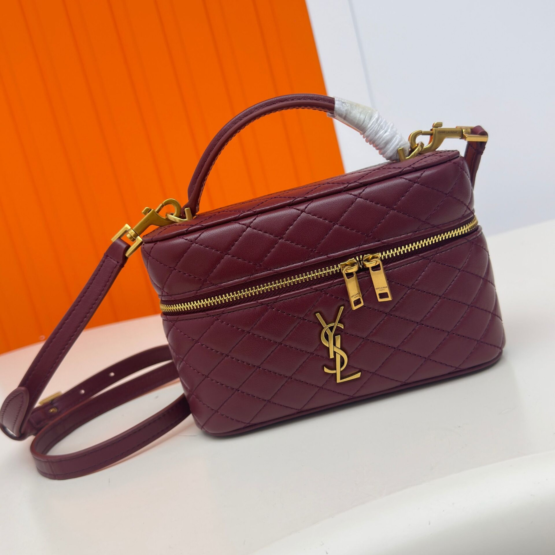YSL GABY VANITY BAG IN LAMBSKIN 18 X 11 X 6.5 CM - Image 2