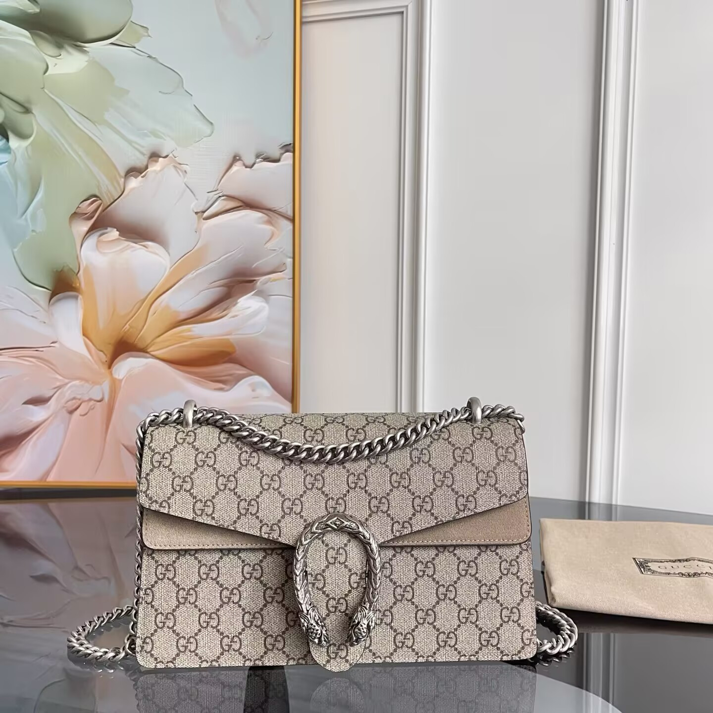 GUCCI DIONYSUS SMALL SHOULDER BAG 28x18x9cm - Image 2