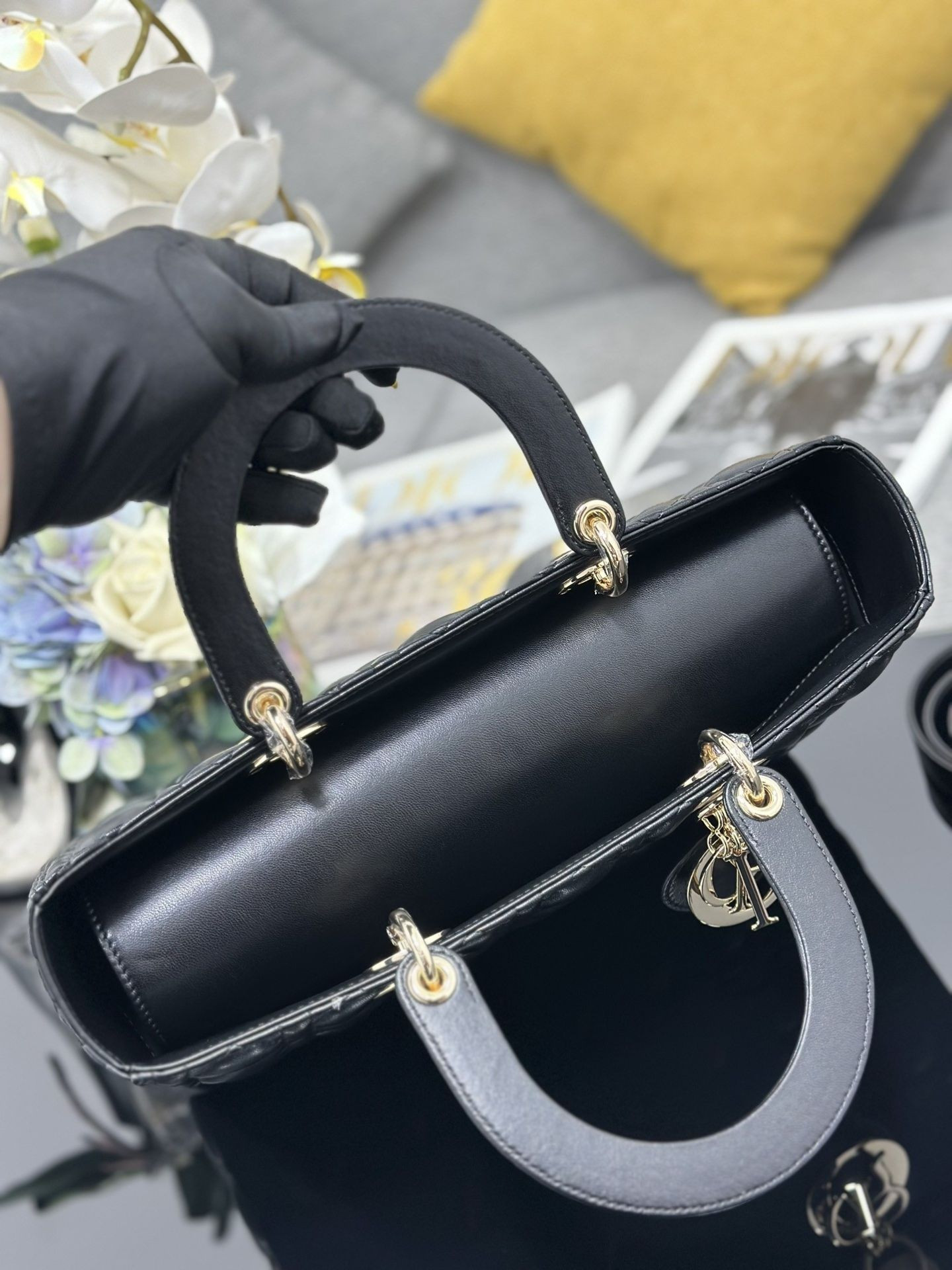 Dior Lady Bag 32 x 25 x 11cm - Image 6