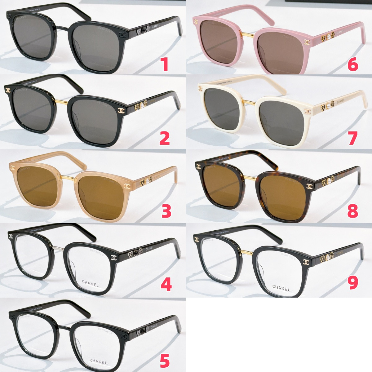 Chanel Glasses CH8822 57-18-145 - Image 2