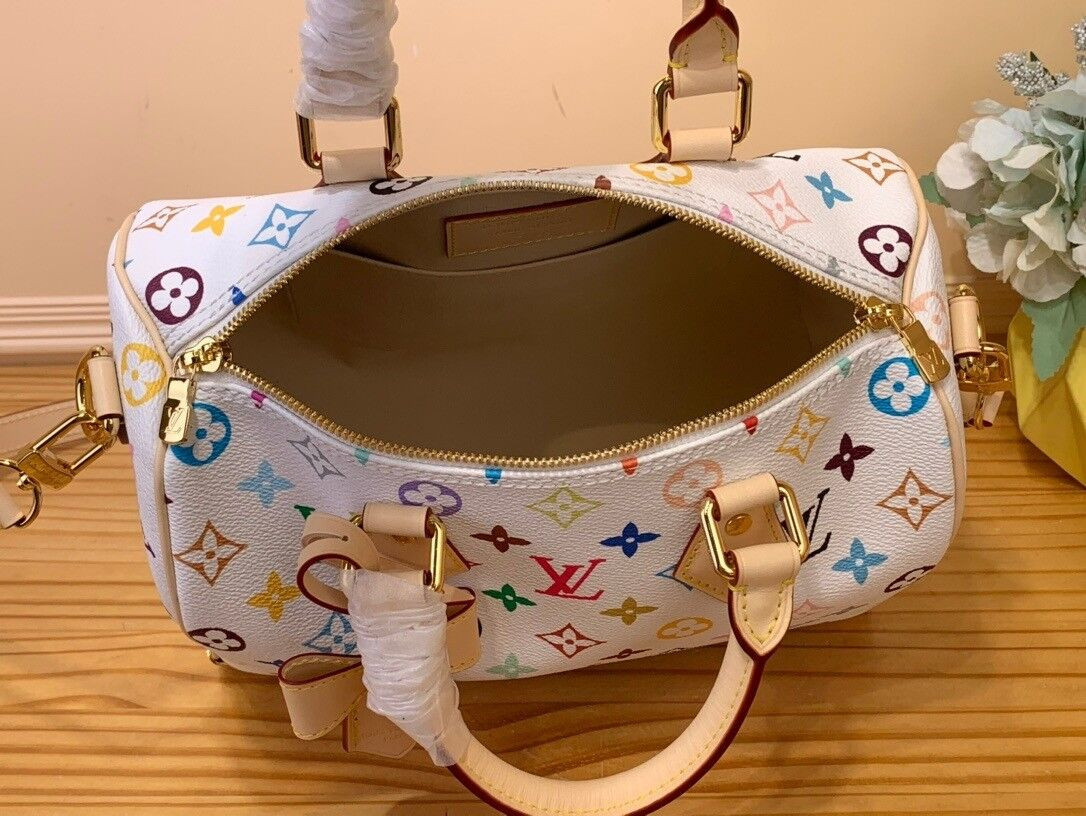 LV x TM Speedy Bandoulière 25 M13085 (25*19*15cm) - Image 6