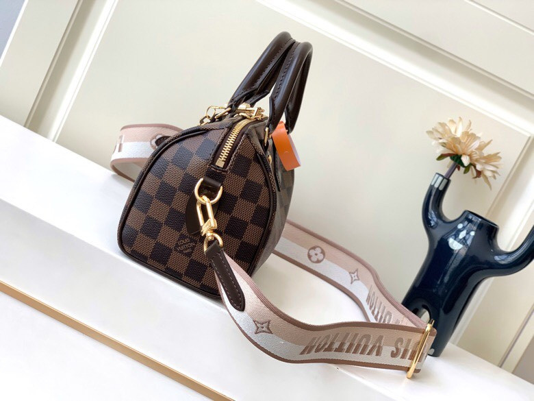 LV Speedy Bandoulière 20 N40489 8.1 x 5.3 x 4.7 inches - Image 4