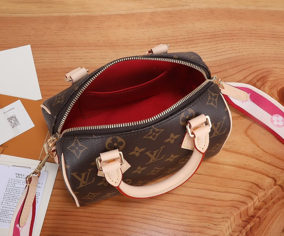 LV Speedy Bandoulière 20 M45948 20.5x13.5x12cm - Image 6