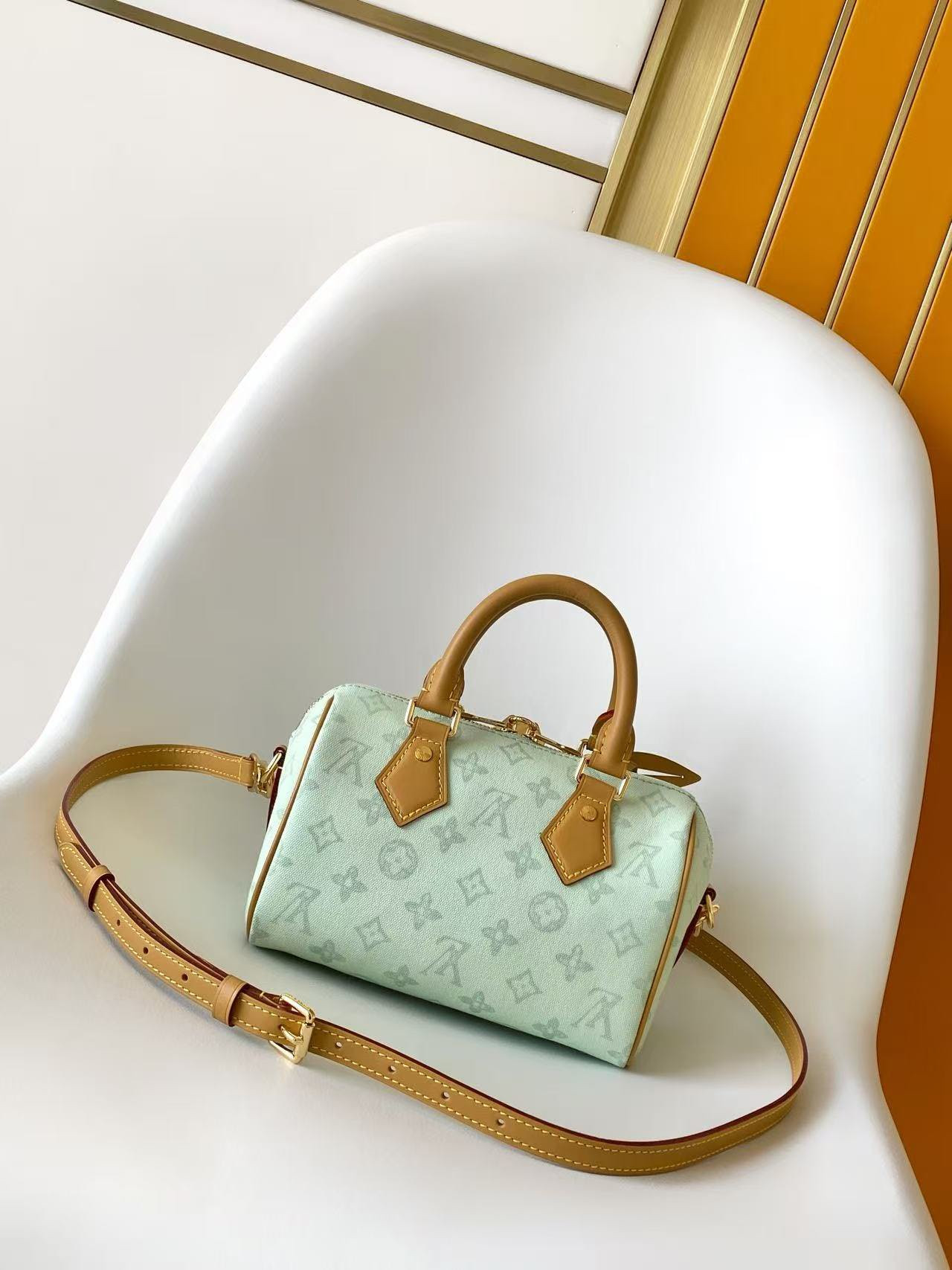 LV SPEEDY Bandoulière 20 Handbag M27530 20.5x13.5x12cm - Image 3