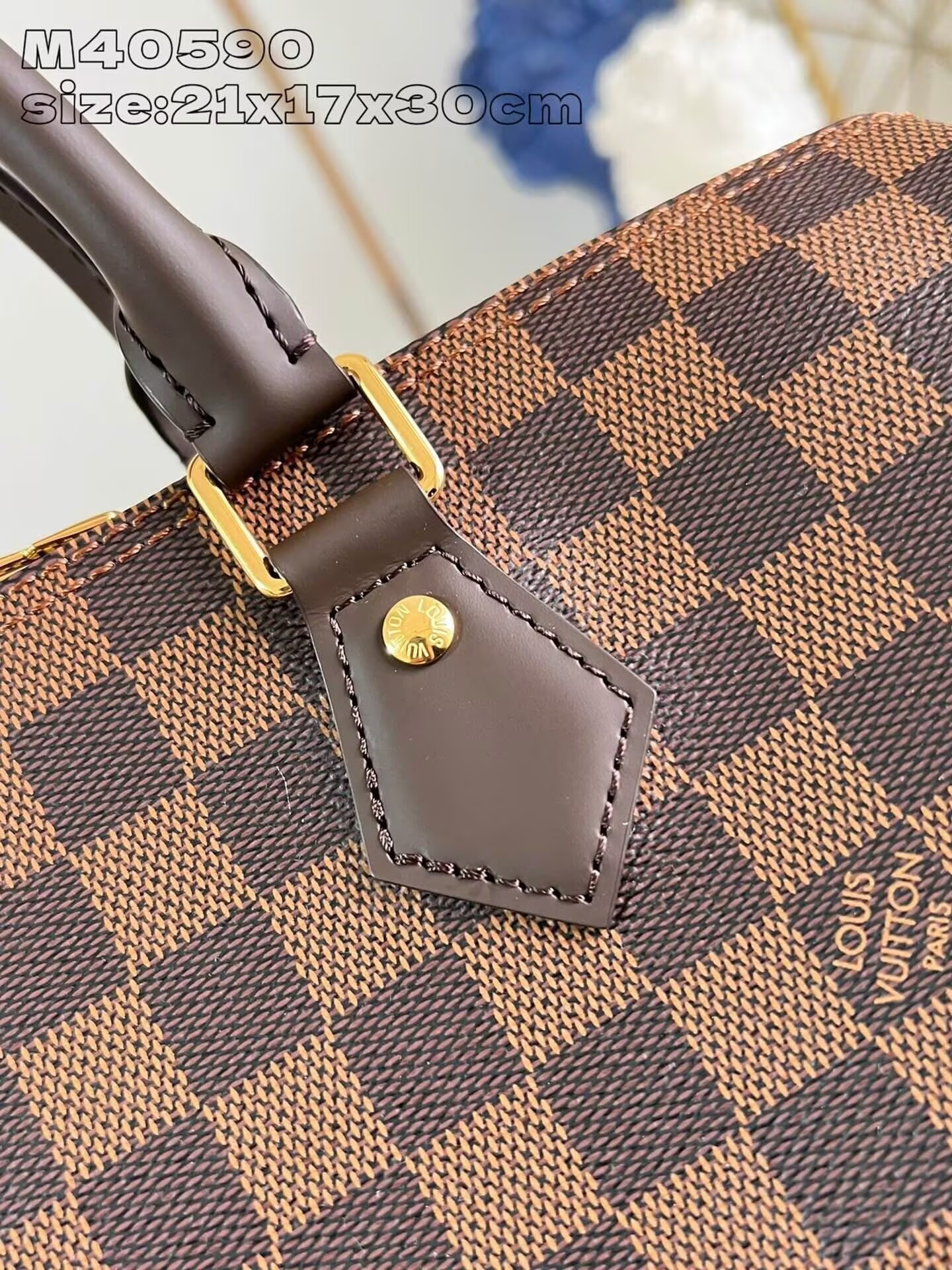 LV Speedy Bandouliere 30 M40590 30x21x17cm - Image 10