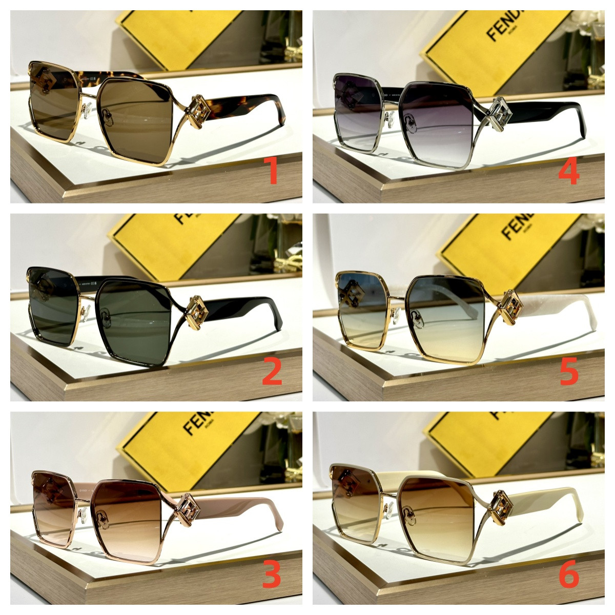 Fendi Glasses FE40151UU 50-21-135 - Image 2