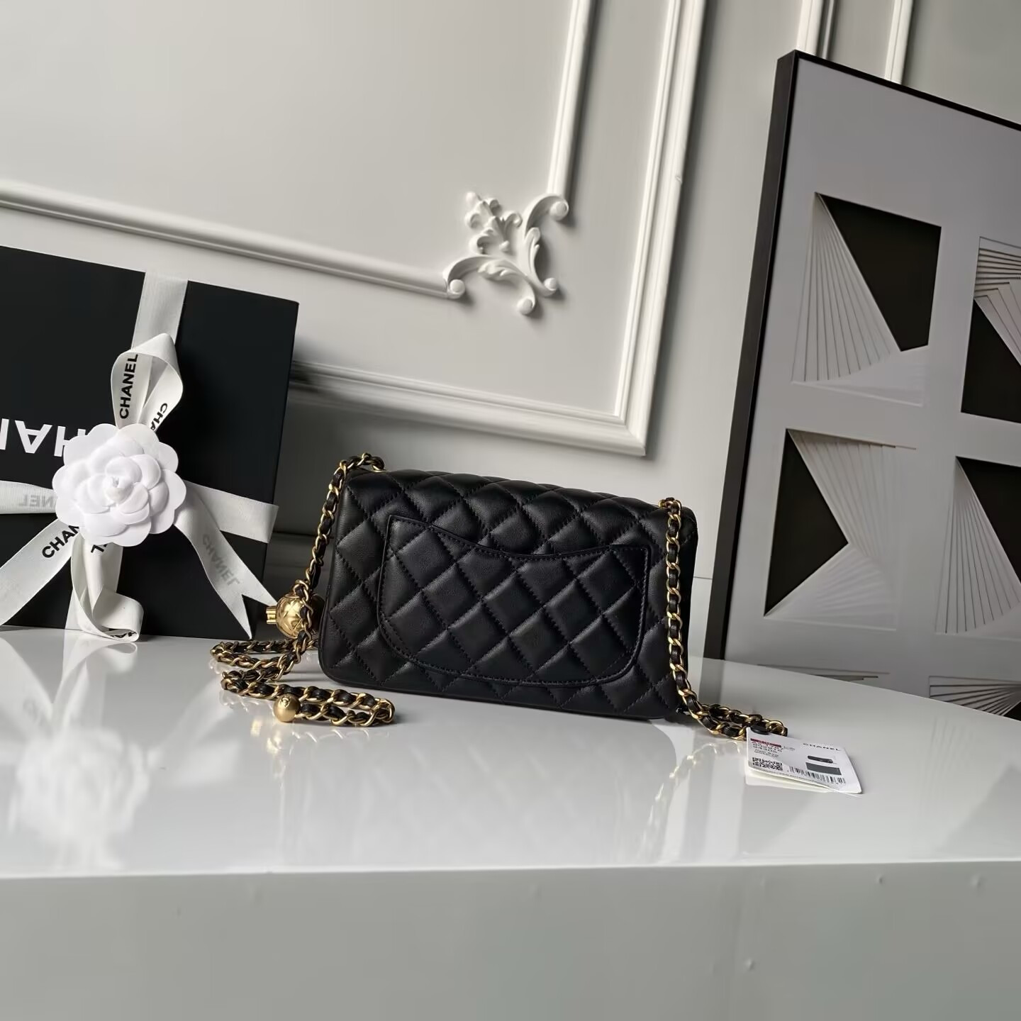 CHANEL MINI FLAP BAG 4.7 × 7.8 × 2.3 in - Image 3