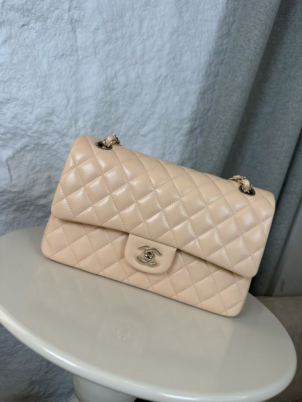 Chanel Classic Flap Handbag CF 25x15x6cm - Image 2