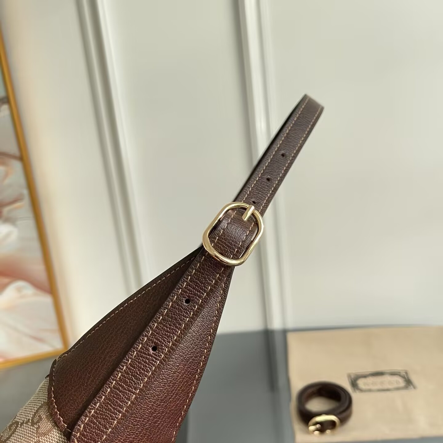 Gucci Jackie 1961 Medium Shoulder Bag 31.5x22x5cm - Image 9