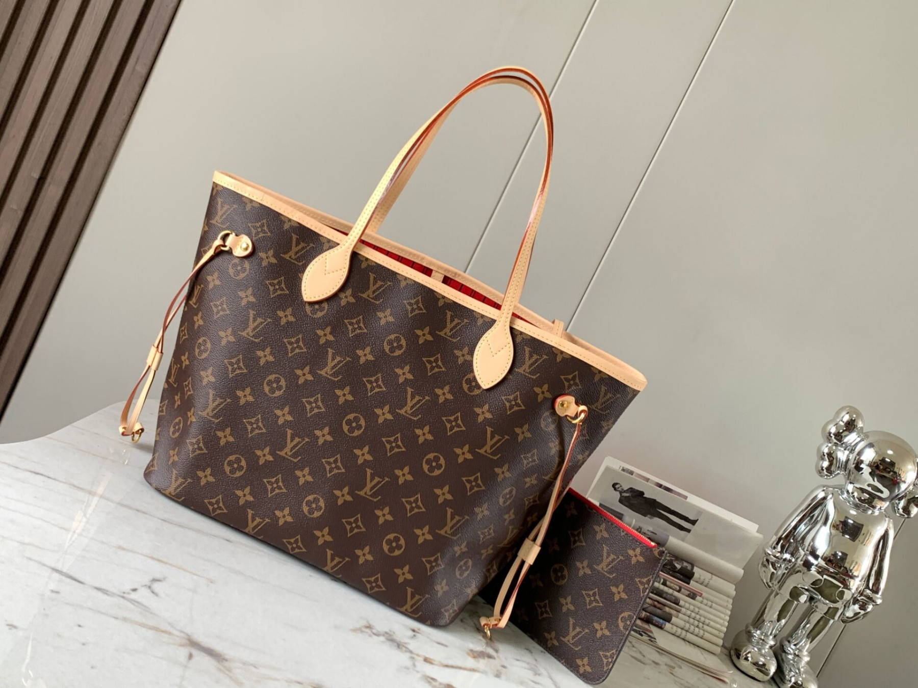 LV Neverfull MM M46987 Without Box 31x28x14cm - Image 2