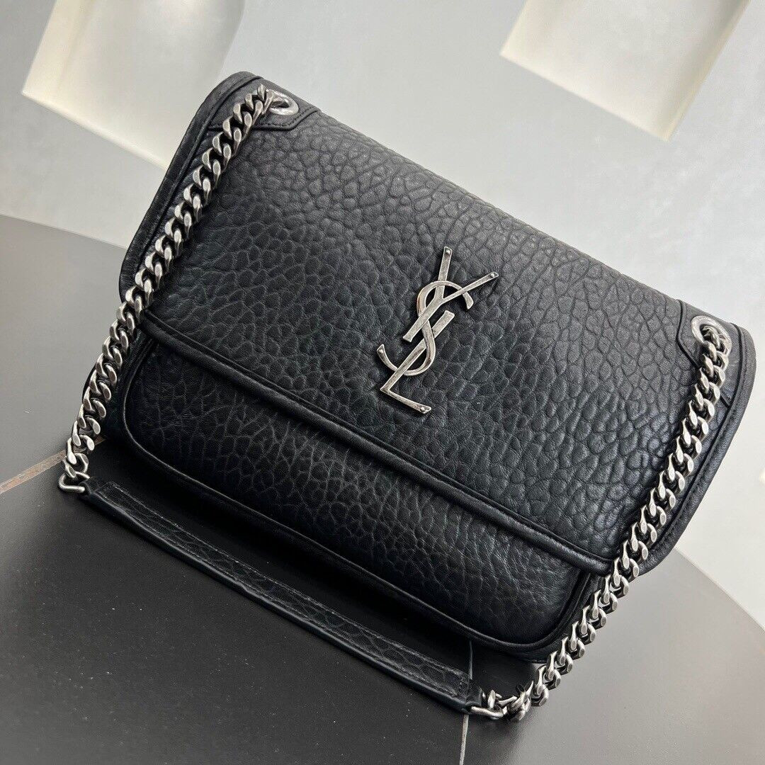 YSL Niki MEDIUM in Grained Lambskin 28x20x8.5cm - Image 4
