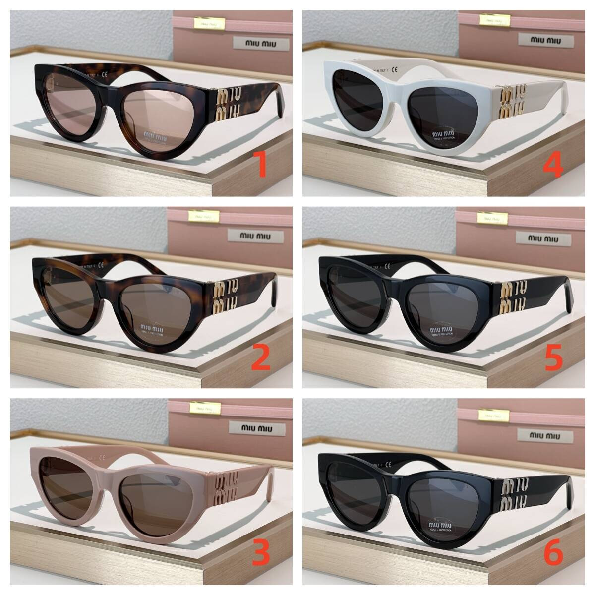 Miu Miu Glasses SMU026WS - Image 2