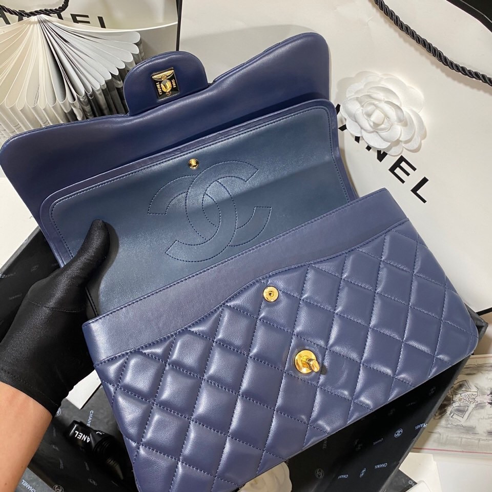 Chanel Classic Flap Jumbo 30cm CF 19.5×30×10cm - Image 6