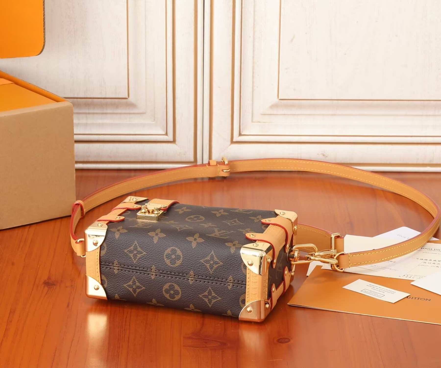 LV Side Trunk PM M46815(18*12*8cm) - Image 4
