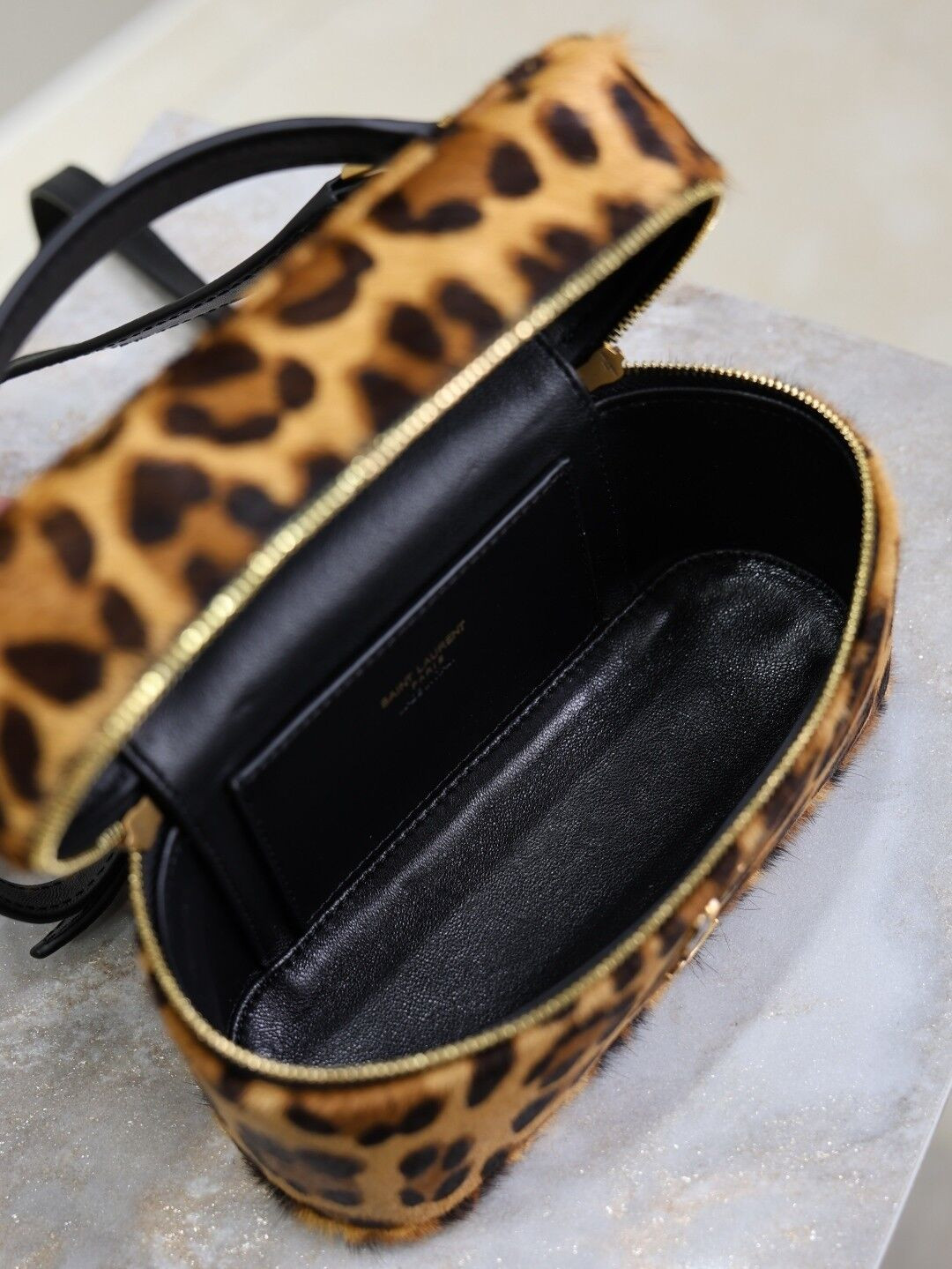 YSL Leopard-print Mini Bag 18x11x6.5cm - Image 7