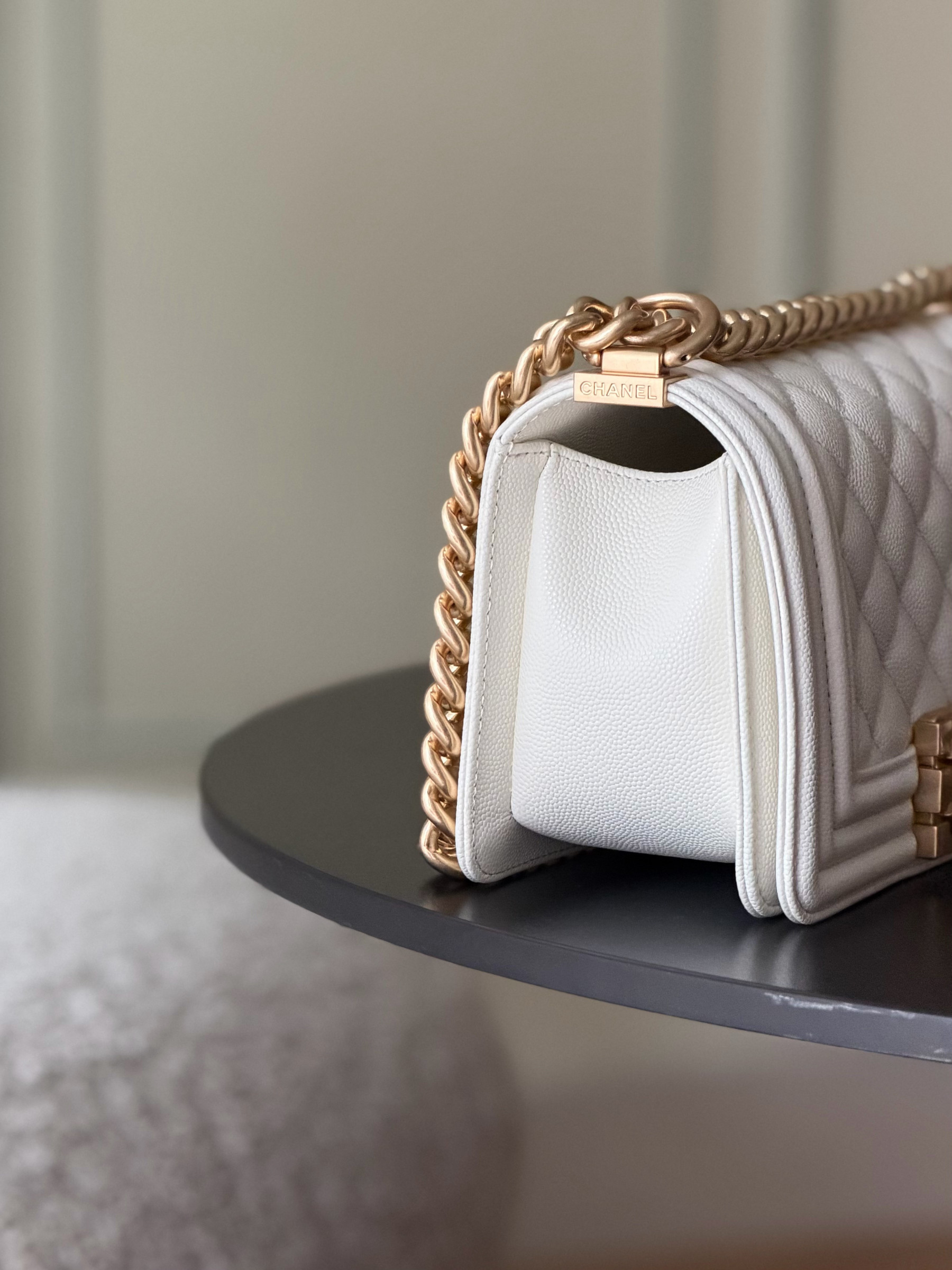 Chanel Boy Handbag 12x20x7cm - Image 9