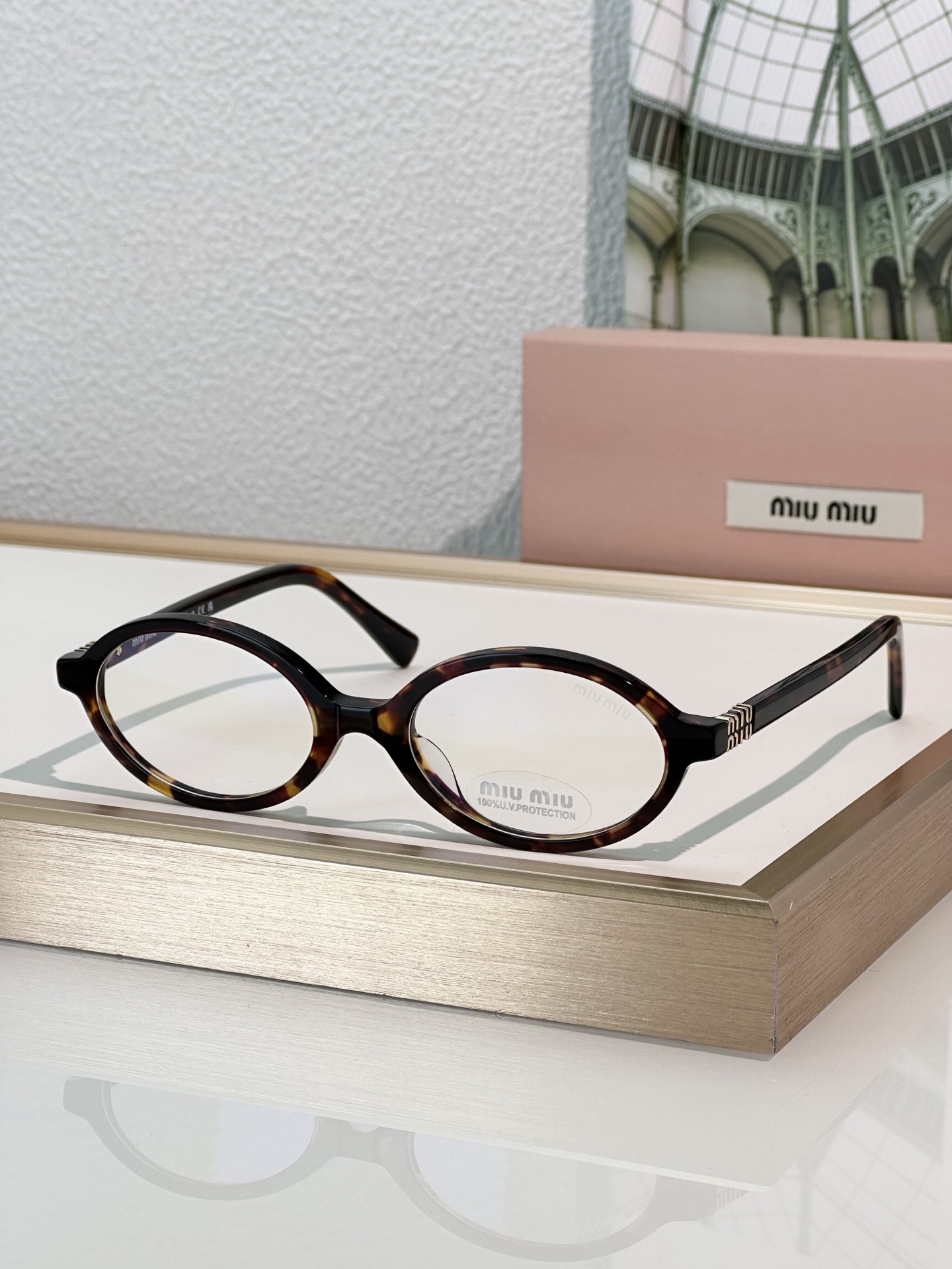 Miu Miu Glasses SMU04Z 50-18-140 - Image 5