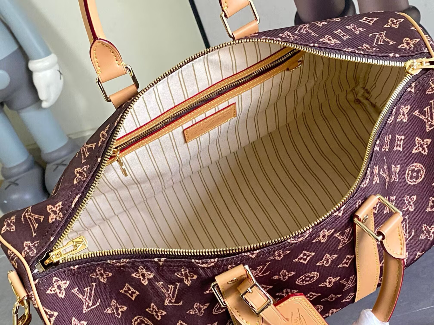 LV Keepall Trunk 45 M28339( 27x45x20cm) - Image 6