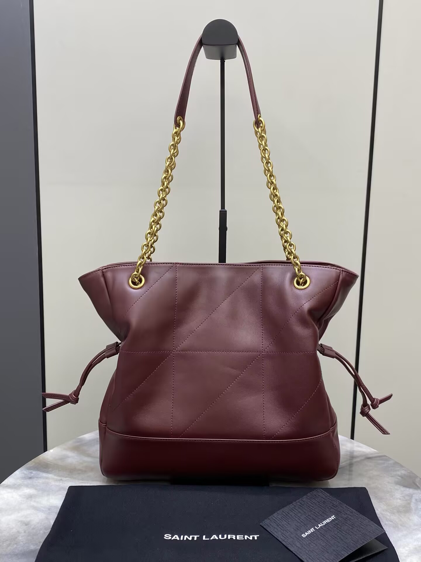 YSL JAMIE SHOPPING SMALL IN LAMBSKIN 28x29x8cm - Image 3