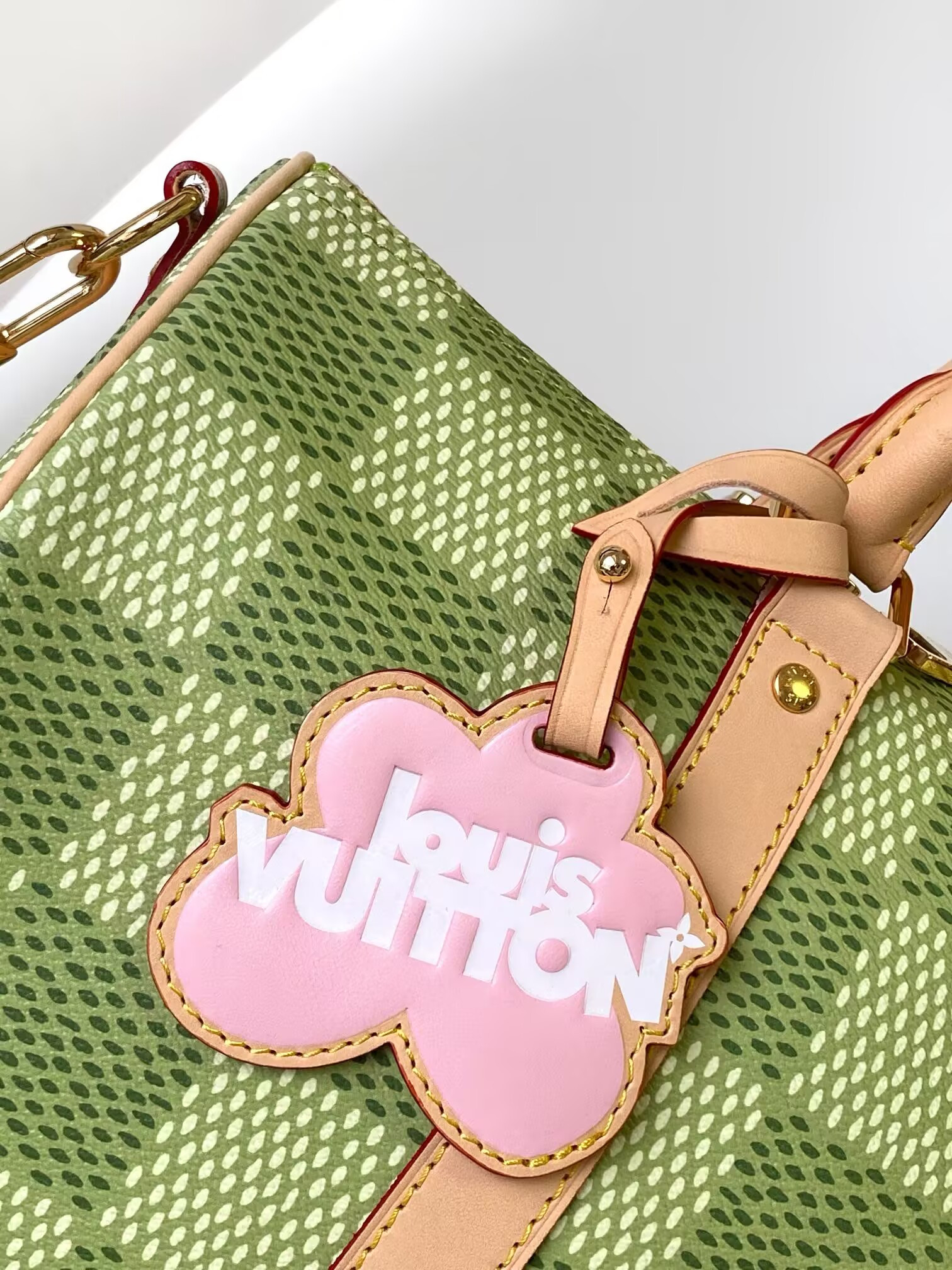 LV Keepall Bandoulière 35 N40671 34x21x16cm - Image 7