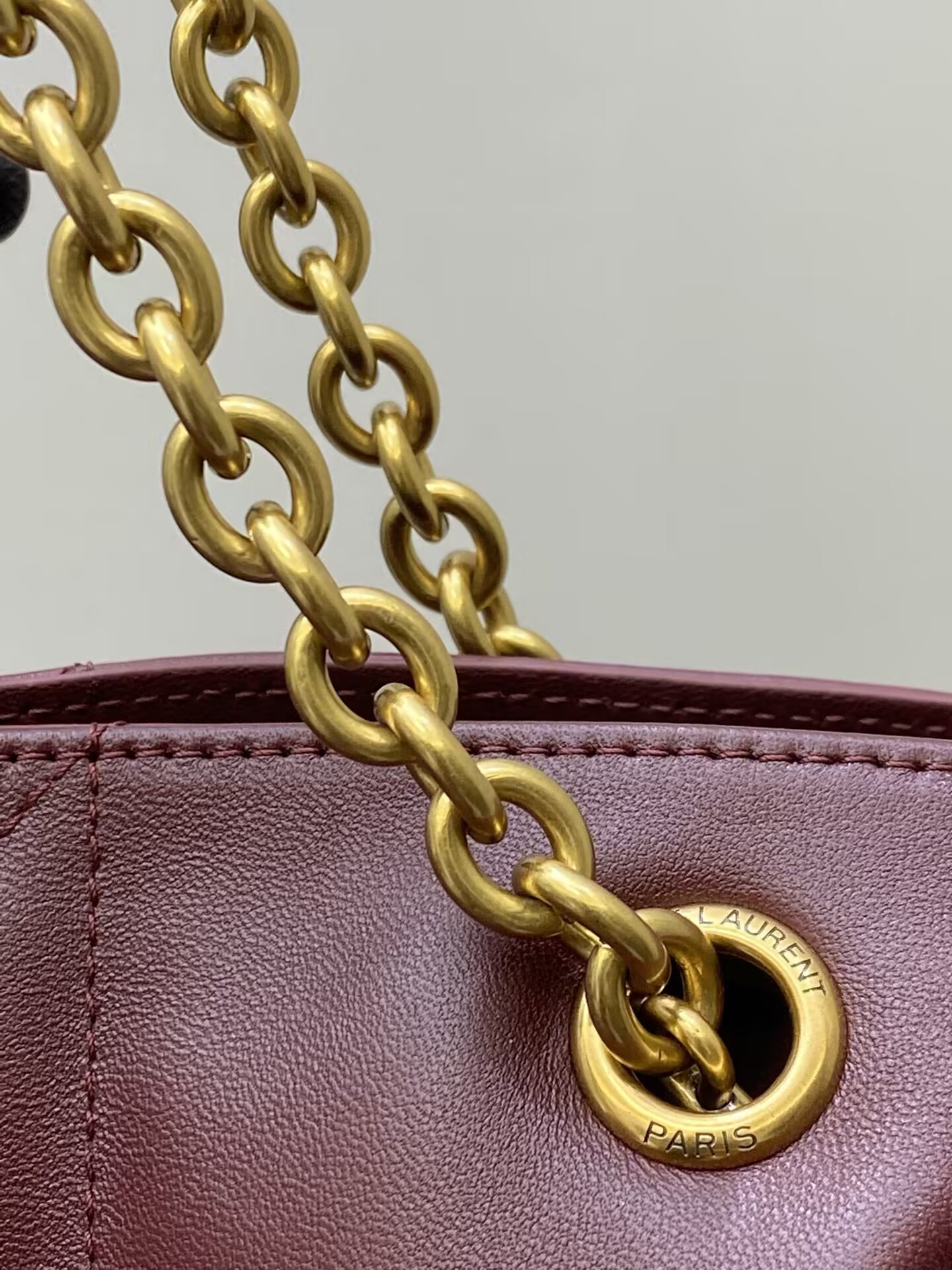 YSL JAMIE SHOPPING SMALL IN LAMBSKIN 28x29x8cm - Image 6