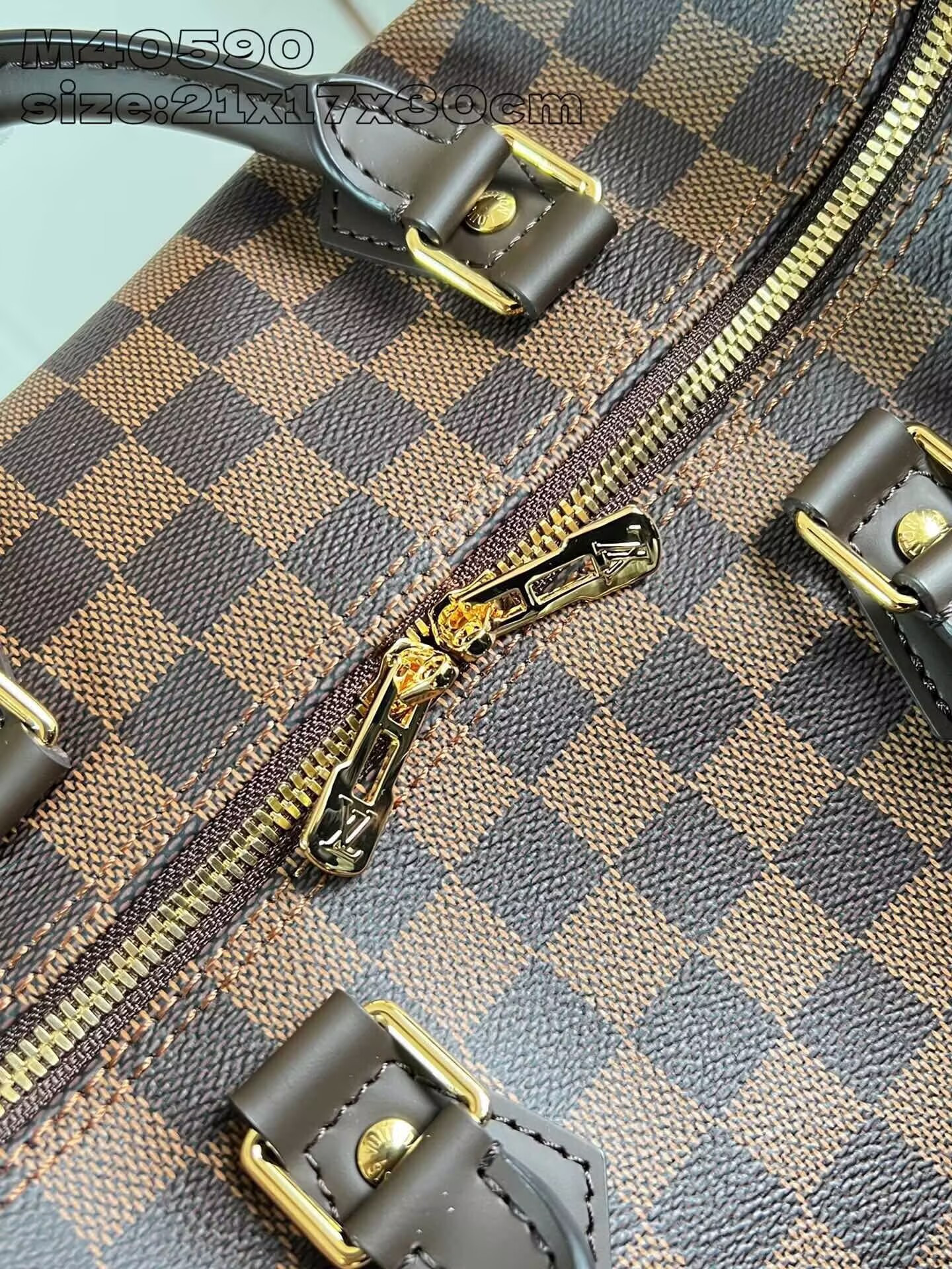 LV Speedy Bandouliere 30 M40590 30x21x17cm - Image 7