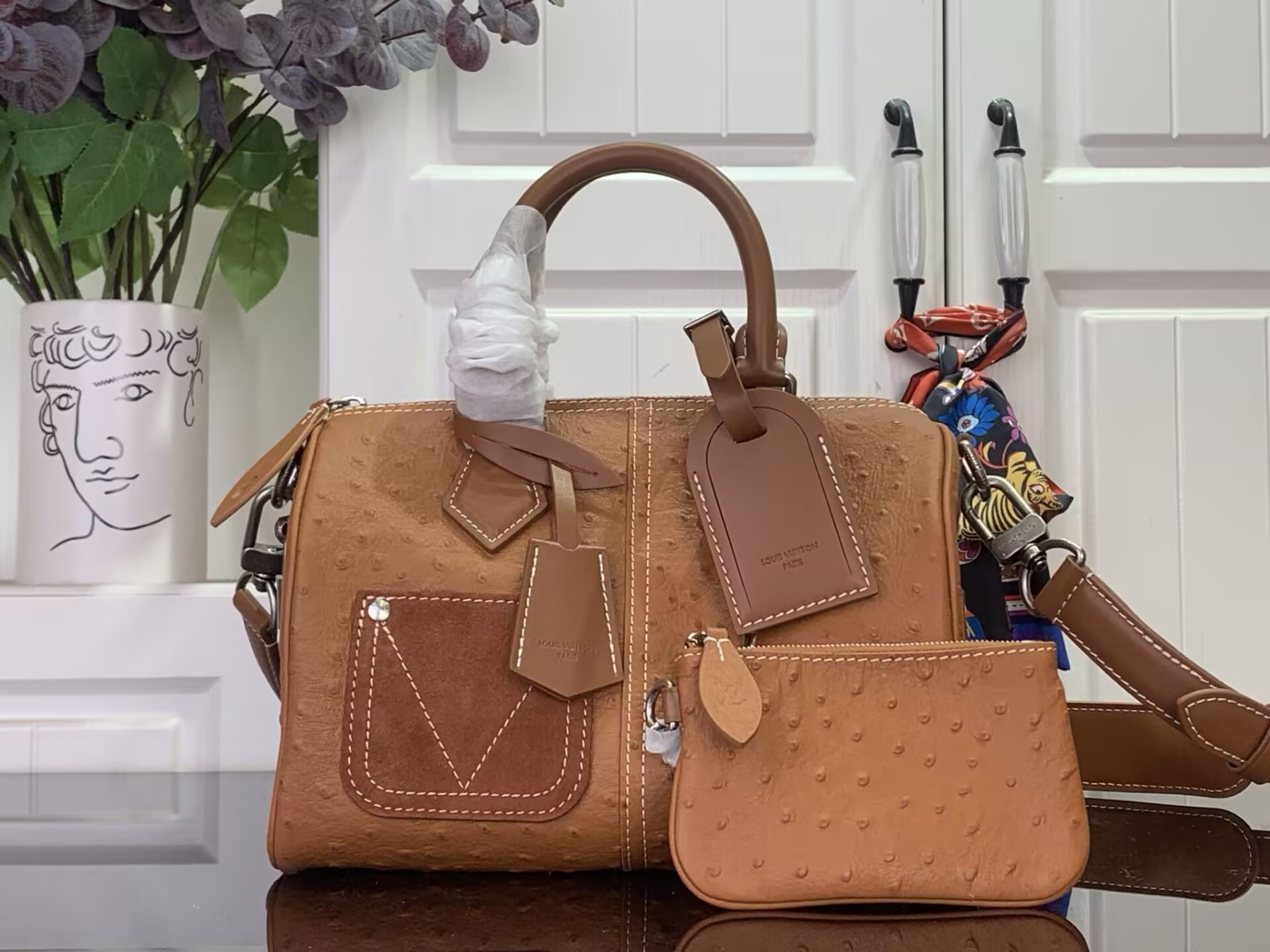 LV Speedy P9 Bandoulière 25 25x15x15cm - Image 2