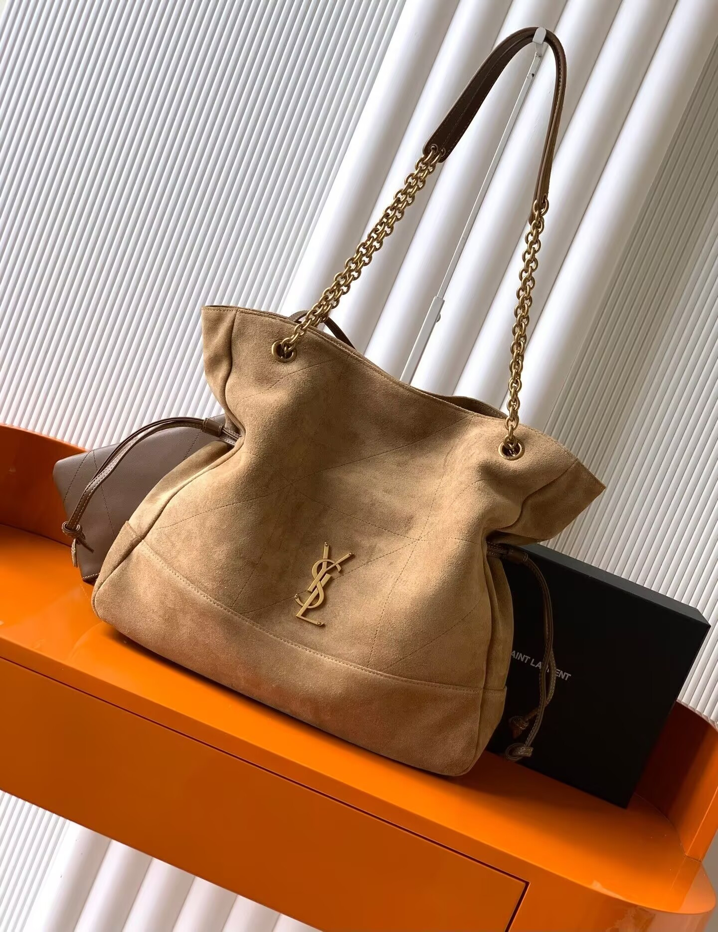 YSL JAMIE Shopping in Suede 35x35x10cm - Image 2