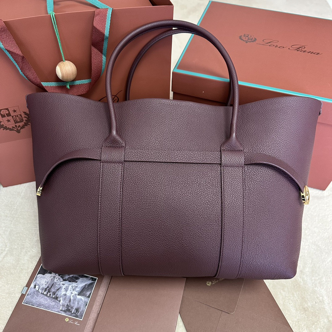 Loro Piana Large Ghiera Shopper 40 X 26 X 18CM - Image 4