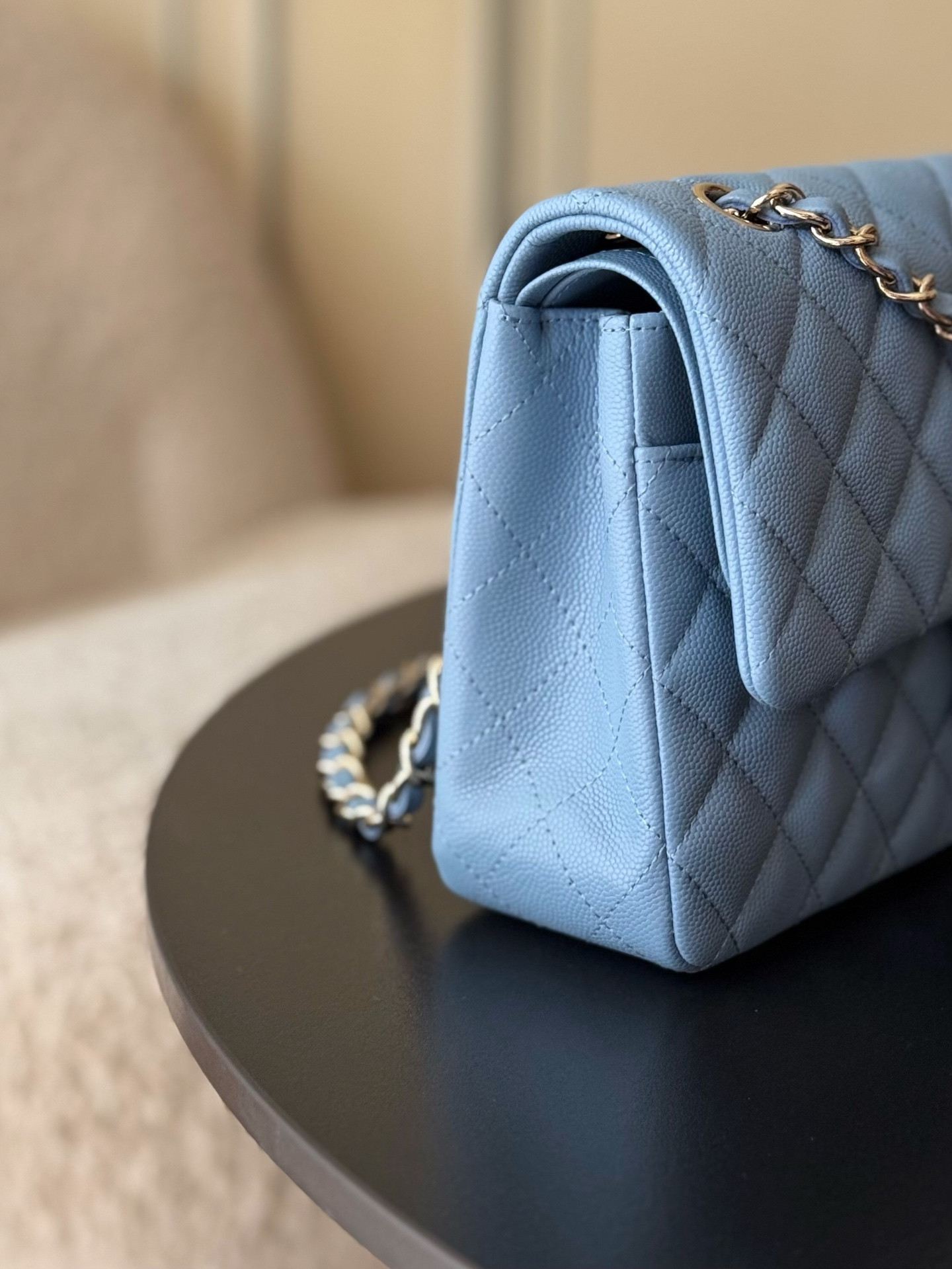 Chanel Classic Flap Handbag CF 25.5x15.5x6.5cm - Image 8