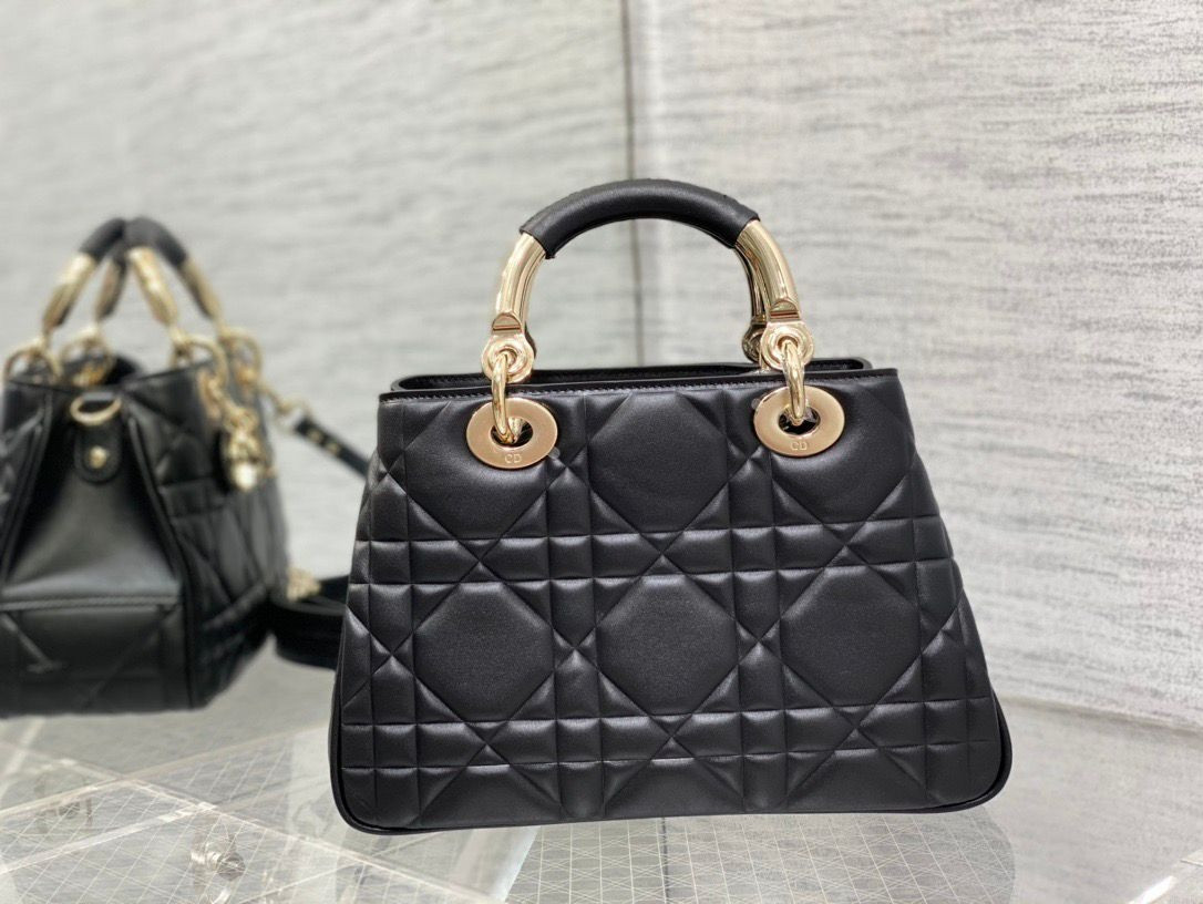 Dior Lady Handbag 24x18x10cm - Image 4