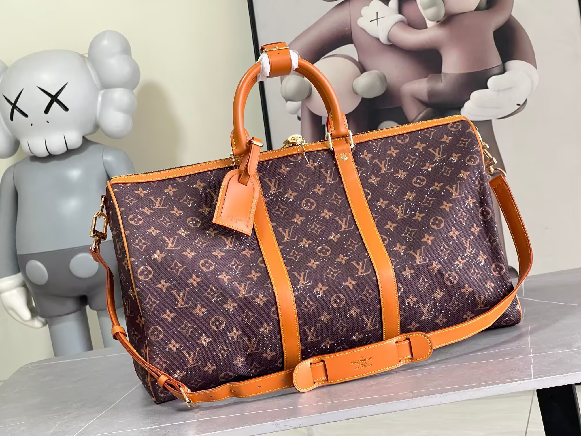 LV Keepall Bandoulière 50 M13977 50x29x23cm