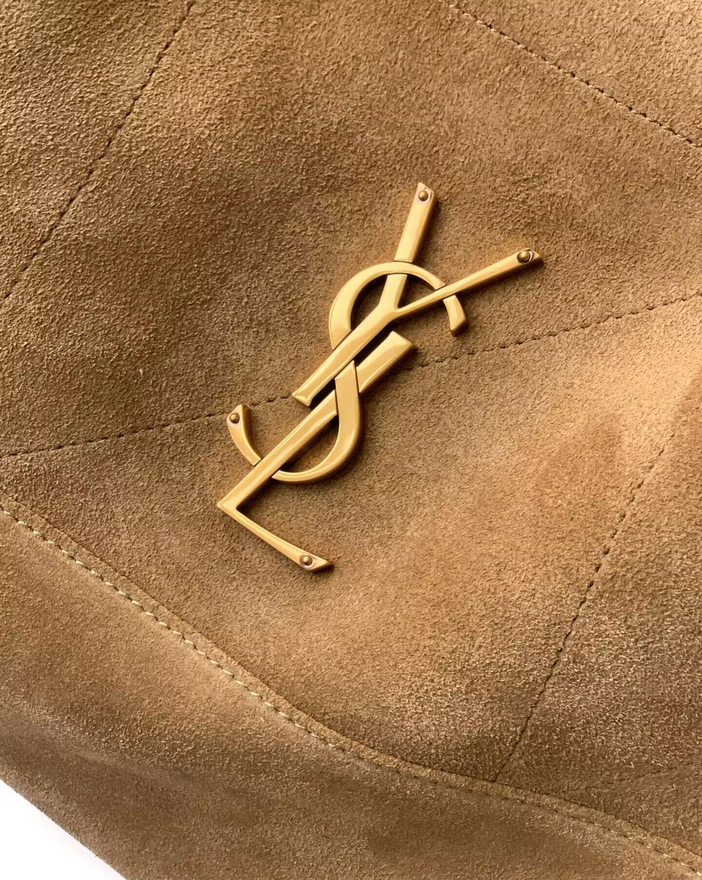 YSL JAMIE Shopping in Suede 35x35x10cm - Image 8
