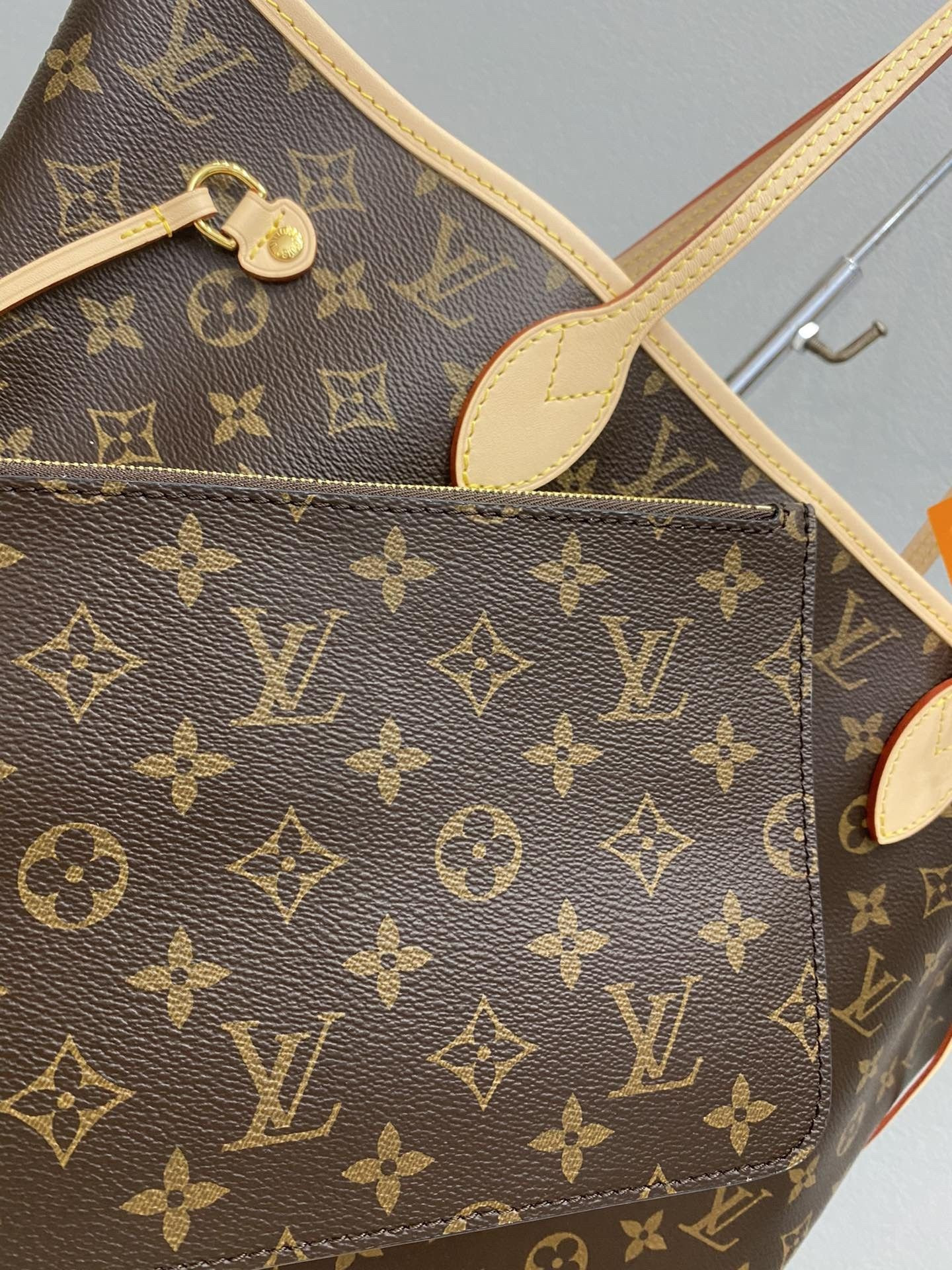 LV Neverfull MM M46975 Without Box 31x28x14cm - Image 9